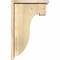 Ekena Millwork Del Monte Rough Sawn Corbel w/Backplate, Douglas Fir, 8"W x 14"D x 22"H COR08X14X22DEL01RDF - alternate 3